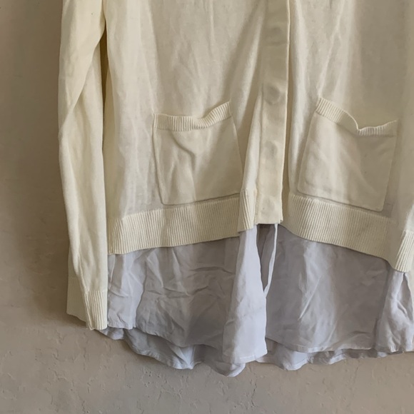 Anthropologie Aislinn Cardigan Rayon Hem NWT by Moth Size Medium - Picture 4 of 5